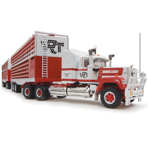 1:64 scale Mack Victoria River Transport Livestock Road Train