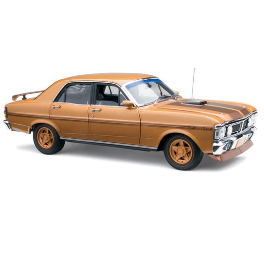1:18 scale Ford XY Falcon GT-HO Phase III 50th Anniversary GOLD Livery