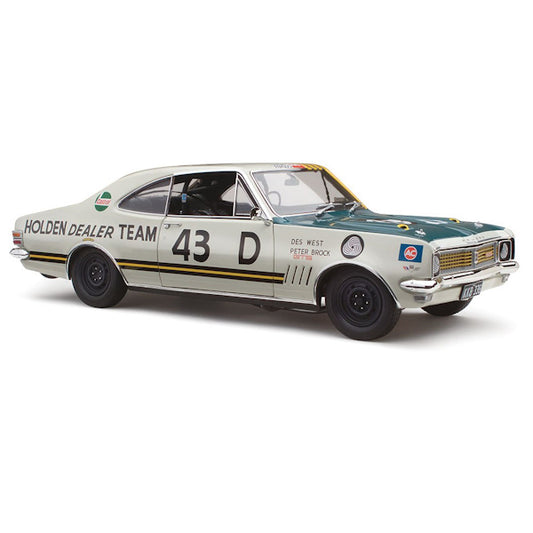 1:18 scale Peter Brock/Des West #43D Holden HT Monaro GTS350 1969 Bathurst