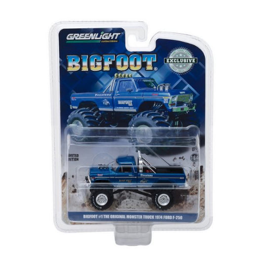 1:64 scale Bigfoot #1 The Original Monster Truck 1974 Ford F-250