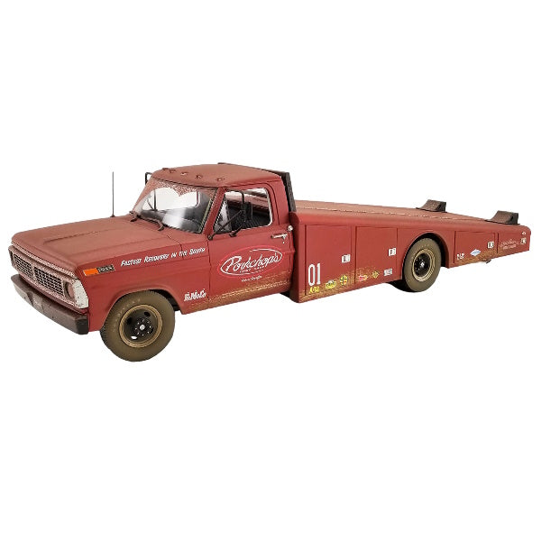 1:18 scale 1970 Ford F-350 Ramp Truck Porkchop's Chop Shop