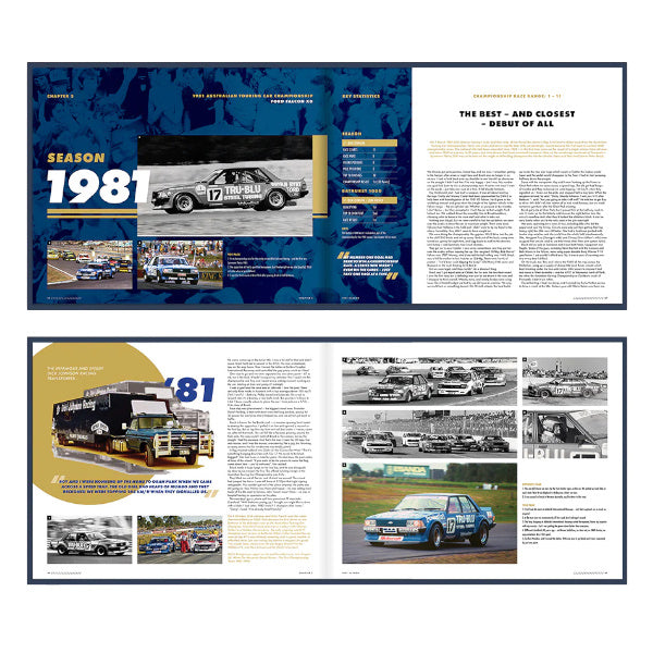 Dick Johnson Racing: The First To 1000 Official Signed Limited Edition Hardcover Book
