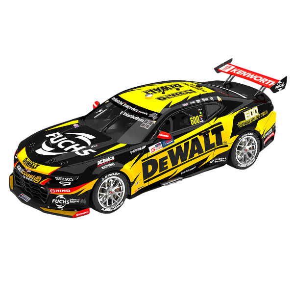 1:18 scale DEWALT Racing #600 Chevrolet Camaro ZL1 2023 Perth SuperSprint (Winterbottom 600 Races)