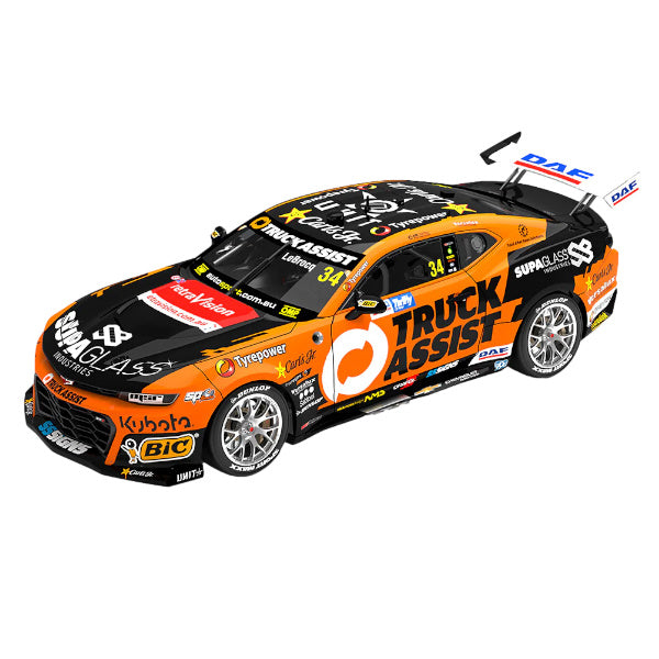 1:18 scale Truck Assist Racing #34 Chevrolet Camaro ZL1 2023 Supercars Championship Season