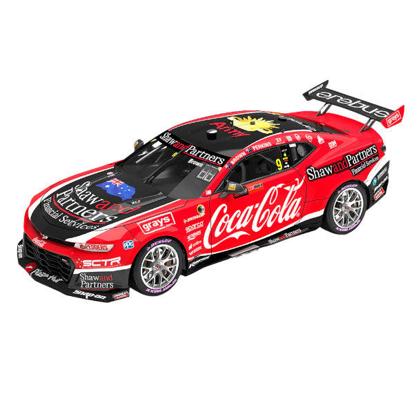 1:18 scale Coca-Cola Racing By Erebus #9 Chevrolet Camaro ZL1 2023 Bathurst 1000