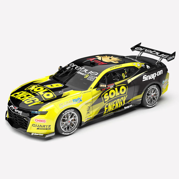 1:43 scale Jobe Stewart #9 Erebus Motorsport Solo Energy Chevrolet Camaro ZL1 2026 Melbourne SuperSprint (AGP)