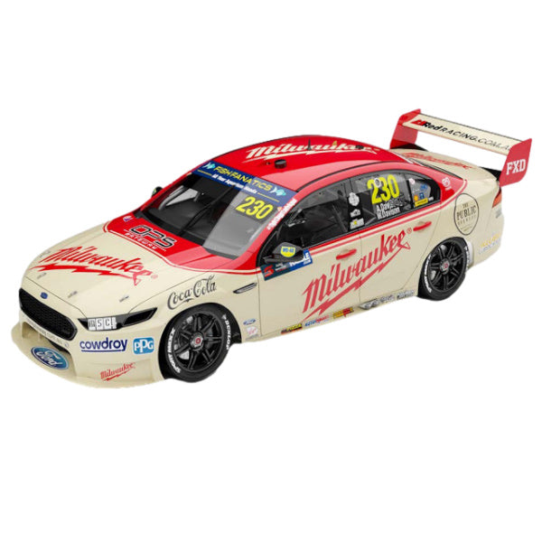 1:18 scale Will Davison/Alex Davison #230 23 Red Racing FGX Falcon 2018 Rabble.Club Sandown 500 Retro Round
