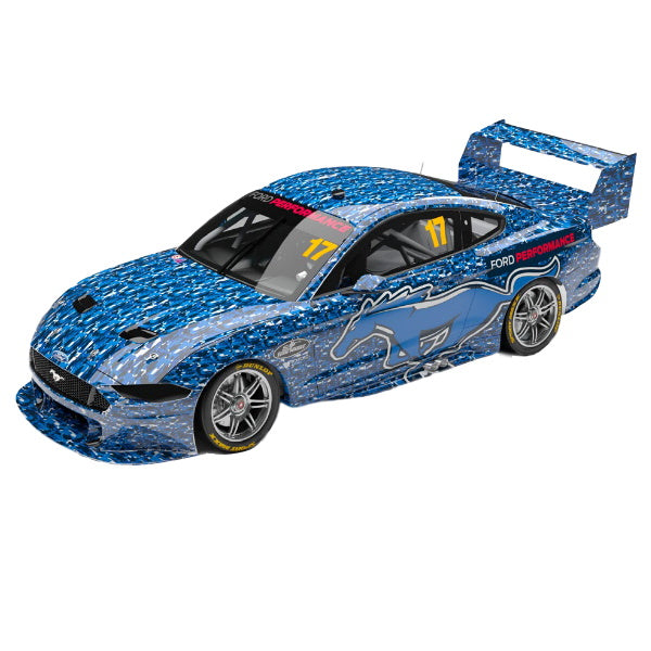 1:18 scale Ford Performance #17 Ford Mustang GT Supercar 2018 Camouflage Test Livery