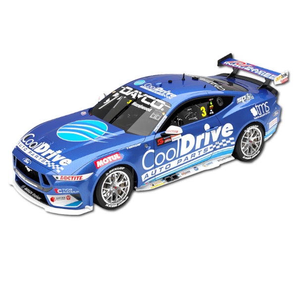 1:18 scale CoolDrive Racing #3 Ford Mustang GT 2023 Supercars Championship Season