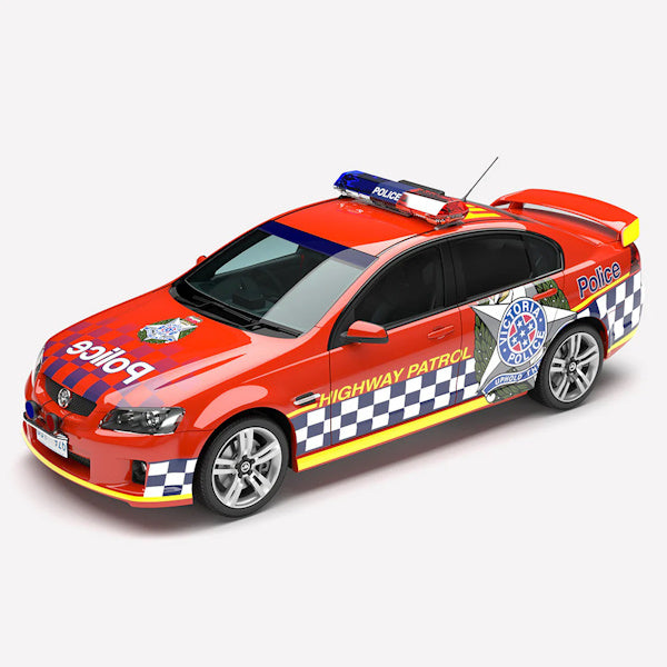 1:18 scale Holden VE Commodore Victoria Police Highway Patrol Car