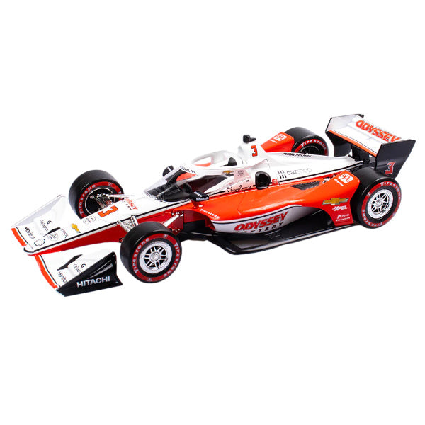 1:18 scale Scott McLaughlin #3 Odyssey Battery Dallara Chevrolet IndyCar 2022 Honda Indy 200 At Mid-Ohio Winner