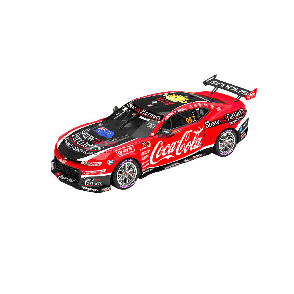 1:43 scale Coca-Cola Racing By Erebus #99 Chevrolet Camaro ZL1 2023 Bathurst 1000 Pole Position