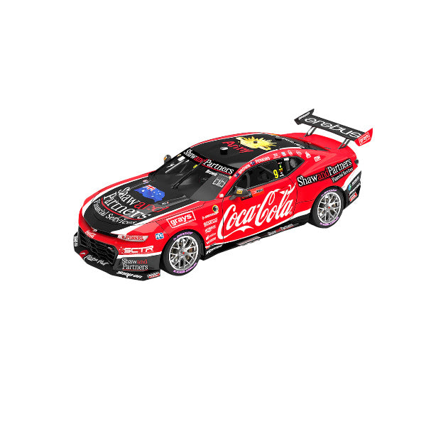1:43 scale Coca-Cola Racing By Erebus #9 Chevrolet Camaro ZL1 2023 Bathurst 1000