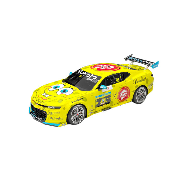 1:43 scale Macauley Jones #96 BJR SpongeBob SquarePants Camaro ZL1 2024 Melbourne Supersprint