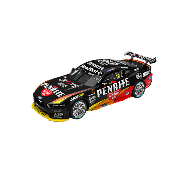 1:43 scale Penrite Racing #19 Ford Mustang GT 2023 Sandown 500 Retro Livery