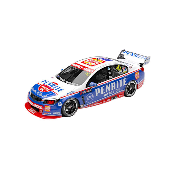 1:43 scale David Reynolds/Craig Baird #90 Erebus Motorsport Holden VF Commodore 2016 Wilson Security Sandown 500 Retro Round