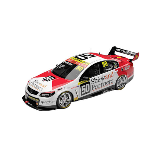1:43 scale Jack Perkins #50 Shaw and Partners Racing Holden VF Commodore 2022 Dunlop Super2 Series Sandown Round
