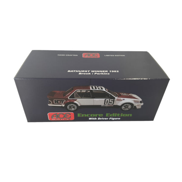 1:43 scale Peter Brock/Larry Perkins #05 HDT VH Commodore 1982 Bathurst Winner with Driver Figurines