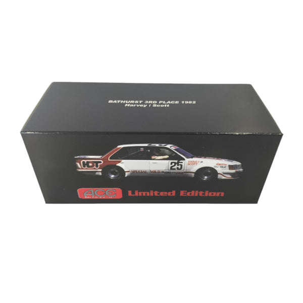 1:43 scale John Harvey/Gary Scott #25 HDT VH Commodore 1982 Bathurst 3rd place