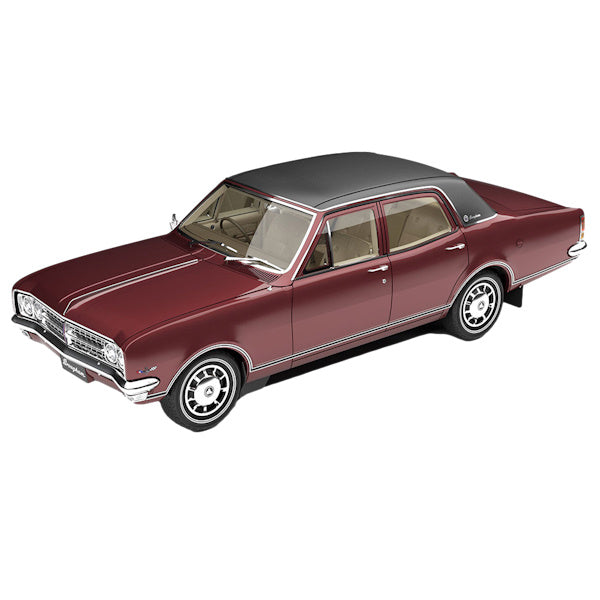 1:18 scale Holden HK Brougham Burgundy Maroon