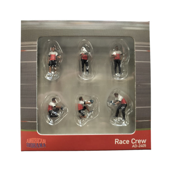 1:64 scale American Diorama Race Crew