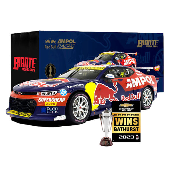 1:18 scale SOLD OUT Shane van Gisbergen/Richie Stanaway #97 Red Bull Ampol Racing Chevrolet Camaro 2023 Bathurst Winner