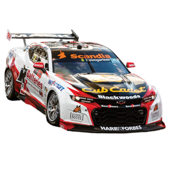 1:18 scale Andre Heimgartner/Dale Wood's #8 BJR R&J Batteries Chevrolet Camaro 2023 Bathurst