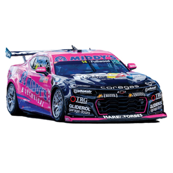 1:18 scale Bryce Fullwood/Dean Fiore #14 BJR Middy's Racing Chevrolet Camaro 2023 Bathurst