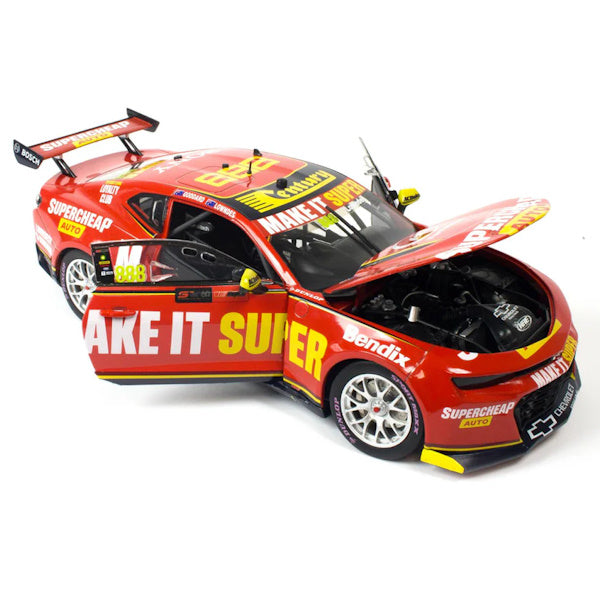 1:18 scale Craig Lowndes/Zane Goddard #888 Supercheap Auto Racing Chevrolet Camaro 2023 Bathurst