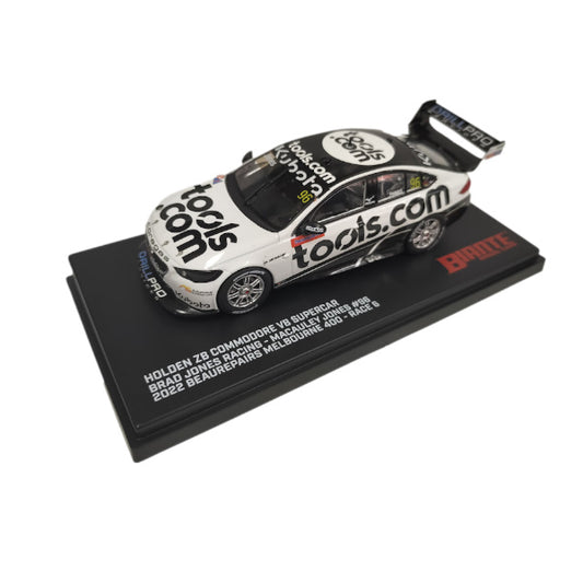 1:43 scale Macauley Jones #96 BJR Tools.com ZB Commodore 2022 Beaurepairs Melbourne 400 Race 6