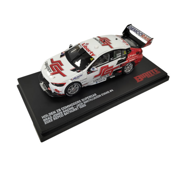 1:43 scale Jack Smith/Jaxon Evans #4 BJR ZB Commodore 2022 Repco Bathurst 1000