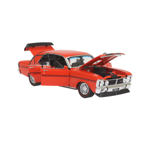 1:24 scale 1971 Ford XY Falcon GT-HO Phase 3 Vermillion Fire