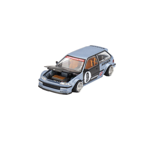 1:64 scale Honda Civic (EF) Kaido Roulette V1