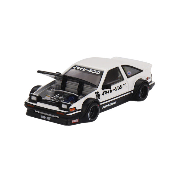 1:64 scale Toyota AE86 Sprinter Trueno Kaido Street V1