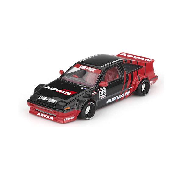 1:64 scale Toyota AE86 Sprinter Trueno Kaido ADVAN