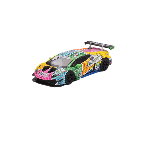 1:64 scale Lamborghini Huracán GT3 EVO #19 GEAR Racing 2020 IMSA Daytona 24 Hrs