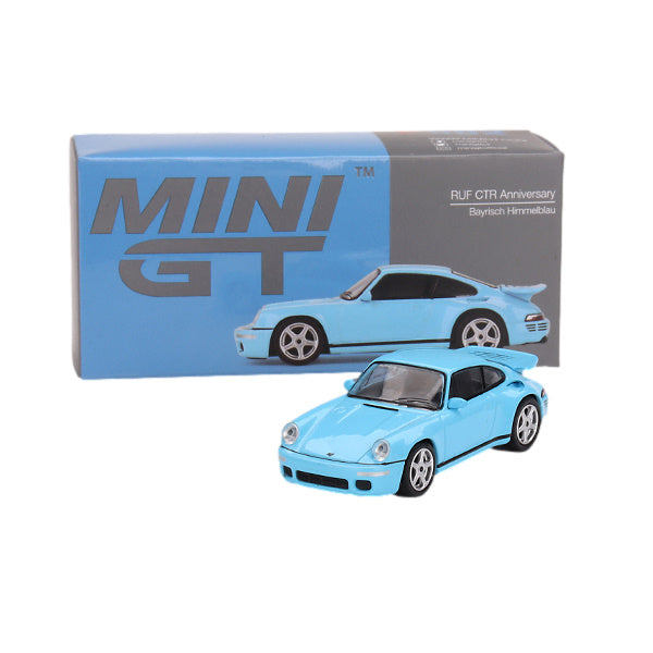 1:64 scale RUF CTR Anniversary Bayrisch Himmelblau LHD
