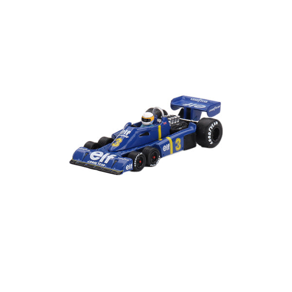 1:64 scale Jody Scheckter #3 Elf Team Tyrrell P34 1976 Swedish GP Winner