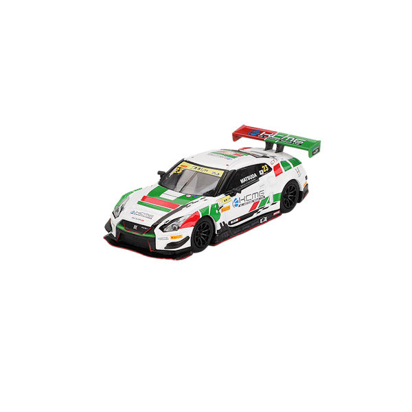 1:64 scale Tsugio Matsuda #23 KCMG Nissan GT-R NISMO GT3 2018 FIA GT World Cup Macau