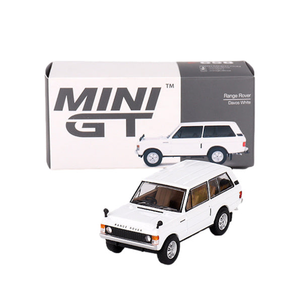 1:64 scale Range Rover Davos White