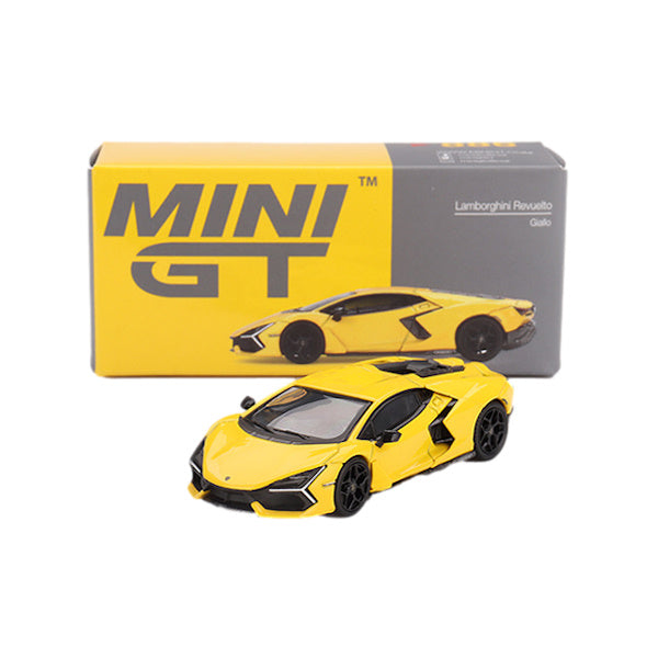 1:64 scale Lamborghini Revuelto Giallo