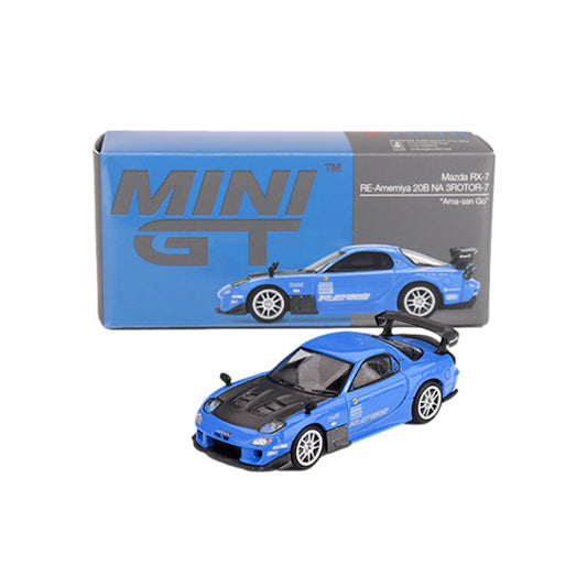 1:64 scale Mazda RX-7 RE-Amemiya 20B NA 3ROTOR-7 “Ama-san Go”