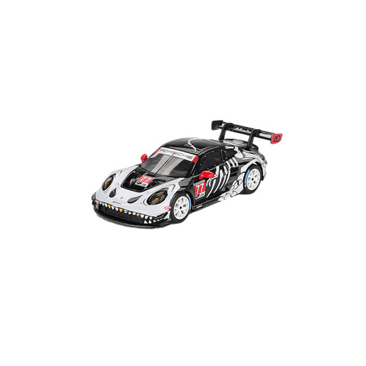 1:64 scale AO Racing “Skeleton Rexy” #77 Porsche 911 GT3 R 2025 IMSA Petit Le Mans