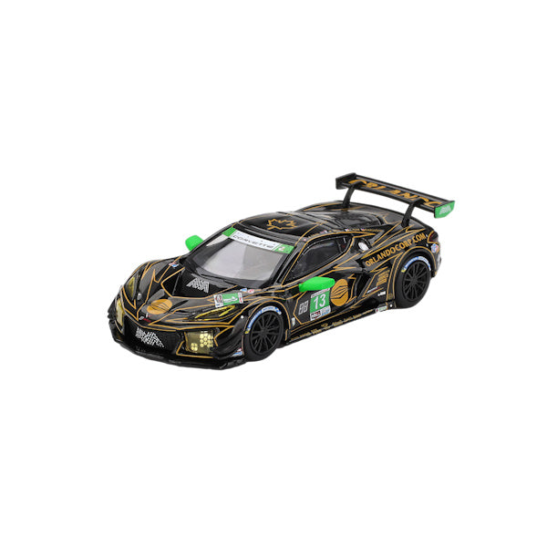 1:64 scale Chevrolet Corvette Z06 GT3.R #13 AWA 2025 IMSA Daytona 24 Hrs