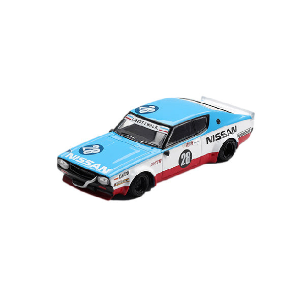 1:64 scale Nissan Skyline Kenmeri Liberty Walk Nissan Racing '75 concept