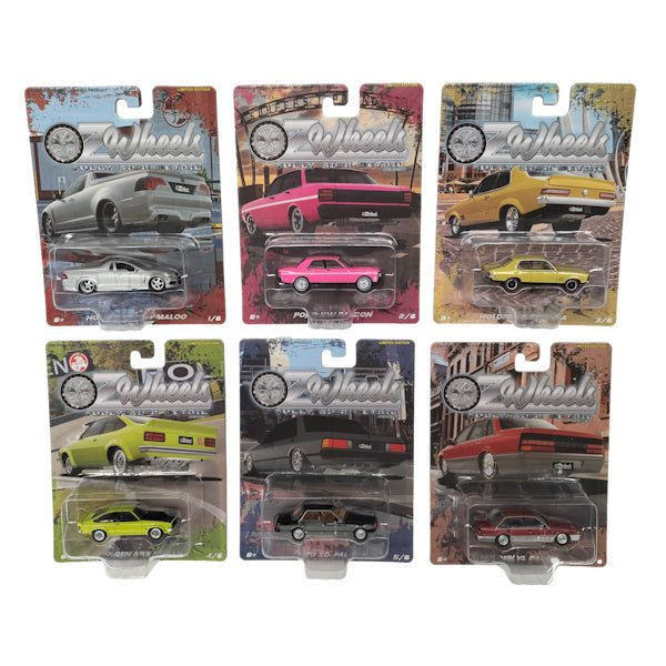 1:64 scale Oz Wheels FSD (Fully Sick Detail) Series 1 Set of 6