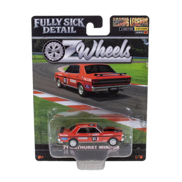 1:64 scale Oz Wheels Allan Moffat #65E 1971 XY Falcon Bathurst Winner