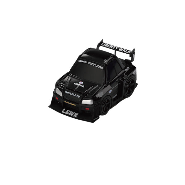 1:64 scale Nissan LB-ER34 Super Silhouette SKYLINE Black