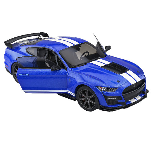1:18 scale 2020 Ford Shelby GT500 Fast Track Ford Performance Blue