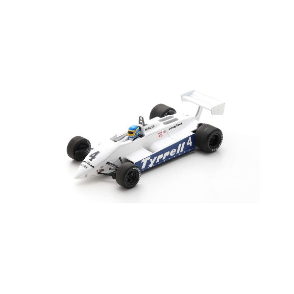 1:43 scale Slim Borgudd #4 Tyrrell 011 1982 South African GP